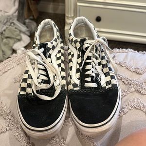 Checkered Vans